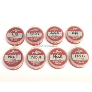 Dinsmores Super Soft Refill Split Shot Tub Size LG SSG AAA BB NO1 4 6 8 FISHING